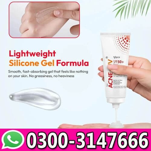 Acne Uv Silicone Sunscreen Gel In Pakistan