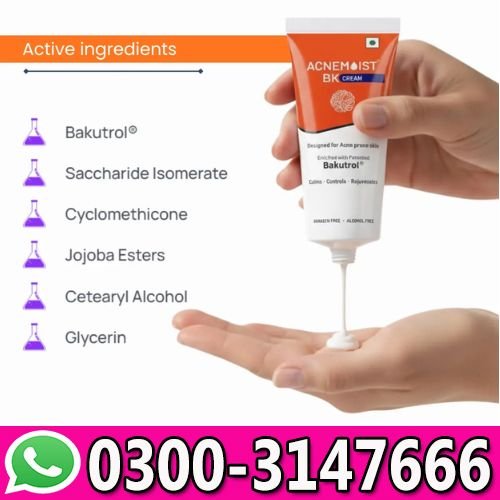 Acnemoist Bk Skin Cream In Pakistan