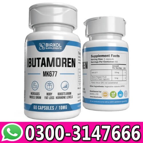 Biaxol Supplements Ibutamoren Mk-677 Capsules In Pakistan