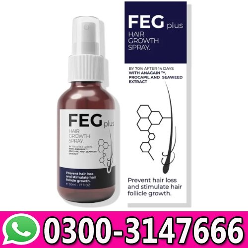 FEG Plus Hair Growth Spray 30ml In Pakistan