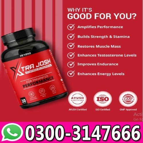 Nirvasa Xtra Josh Tablet In Pakistan