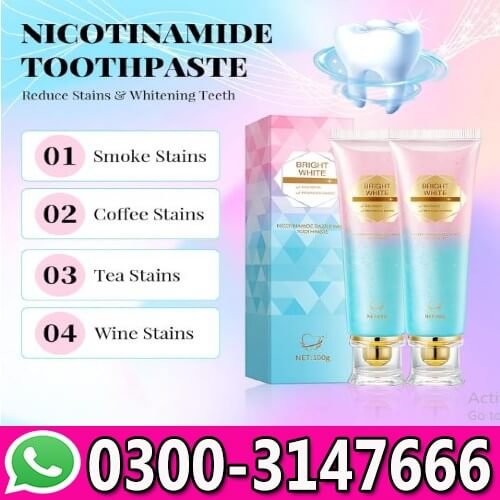 Teeth Whitening Toothpaste 50ml Bright Smile Price In Pakistan