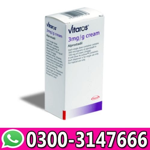 Vitaros Cream In Pakistan