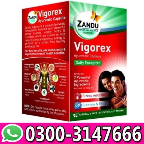 Zandu Vigorex Gold Capsule in Pakistan