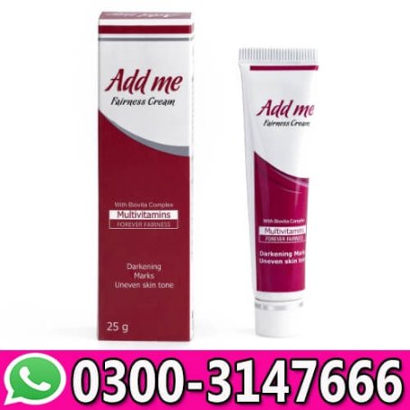 Add Me Fairness Cream 25g Price In Pakistan