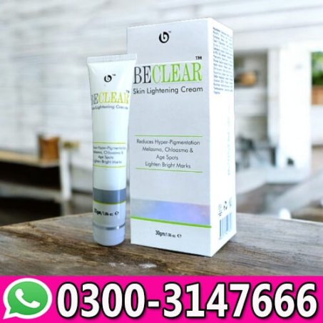 Be Clear Skin Whitening Skin Lightening Cream 30gm In Pakistan