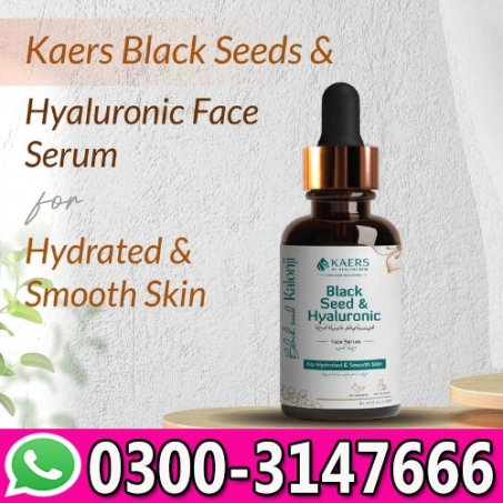 Black Seed & Hyaluronic Face Serum In Pakistan