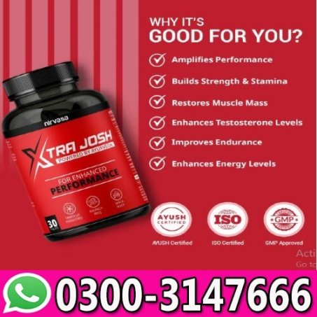 Nirvasa Xtra Josh Tablet In Pakistan