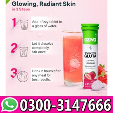 Oziva Bioactive Glutathione Tablets Price In Pakistan