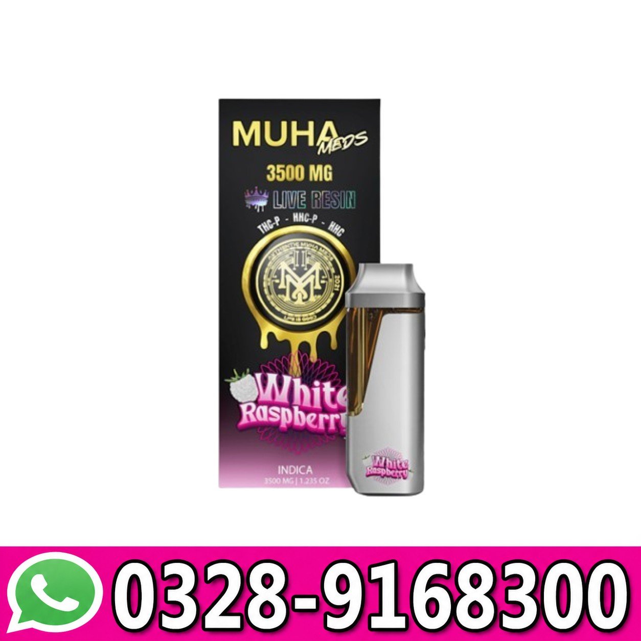 Muha Meds Live Resin Disposable in Pakistan